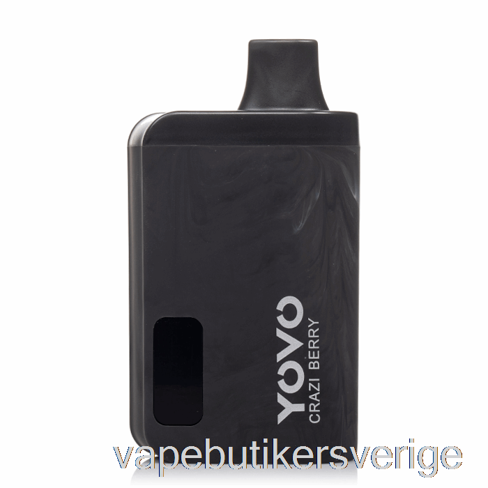Vape Sverige Yovo Jb8000 Engångs Crazi Berry